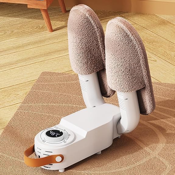 Intelligent Timer Shoe Dryer Adjustable Dryer Quick Drying Deodorizing Sterilizing Shoe Dryer Household Shoe Warmer Heater