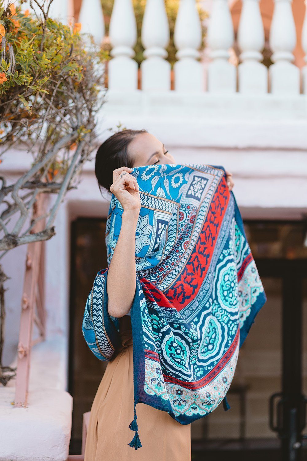 Bohemian Blanket Scarf